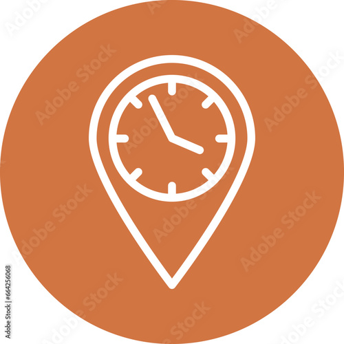 Local Time Icon Style