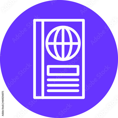 Passport Icon Style