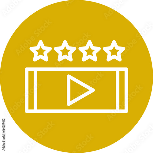 Video Review Icon Style
