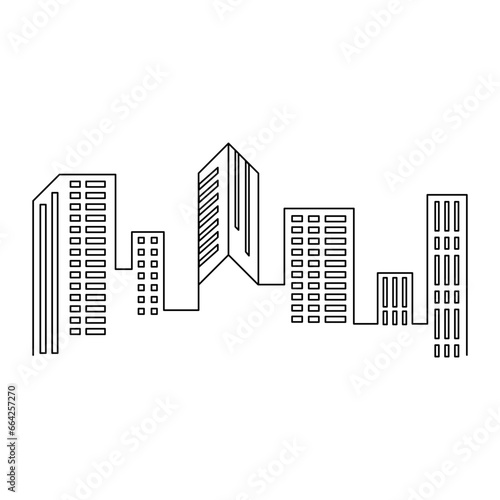 City Buldings Outline