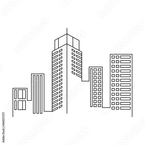 City Buldings Outline