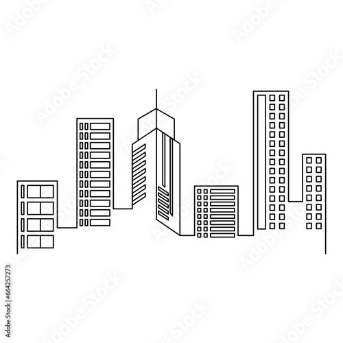 City Buldings Outline