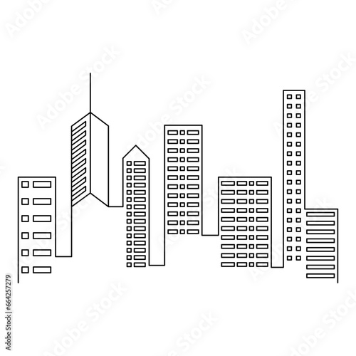 City Buldings Outline