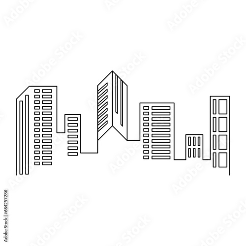 City Buldings Outline
