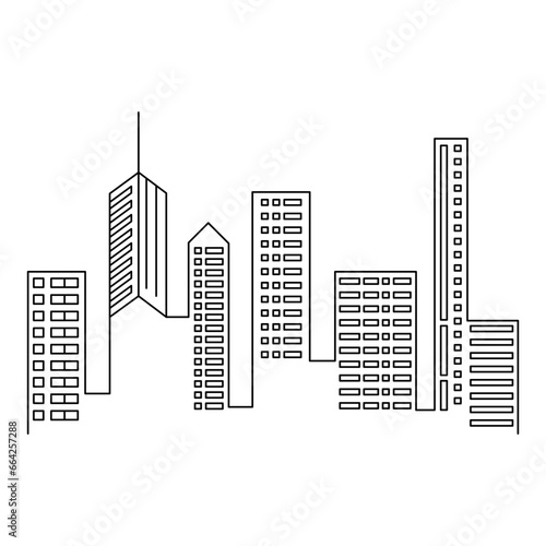 City Buldings Outline