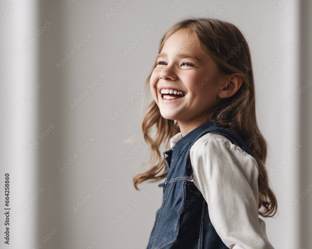 Children smile, laugh, happy Children smile, laugh, happy