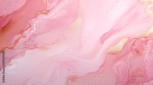 Beautiful luxury background with pink marble texture. The background can be used for gift certificates, greeting cards, presentation designs and social media templates.  © savvalinka