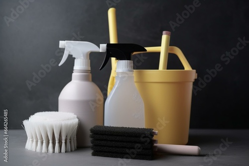 cleaning solution and cleaning tool. Generative AI