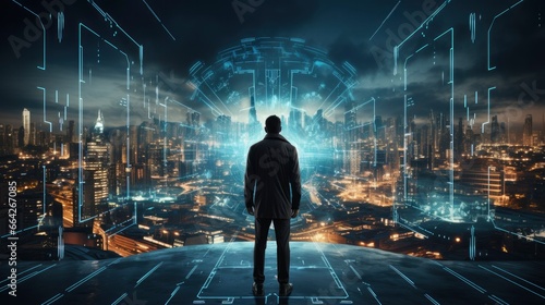 Cybersecurity in the Digital Business Landscape. © AbulKalam