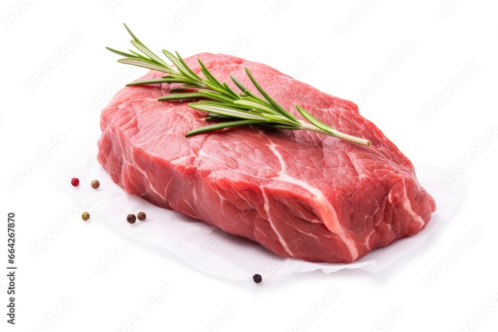 Fillet steak beef meat isolated on white background. Fillet steak beef meat isolated on white background.