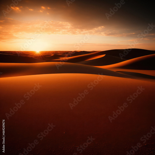 Landscape of a desert as a texture, pattern, wallpaper © Михаил Таратонов