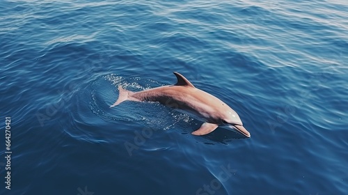 Bottlenose dolphin seen alo...