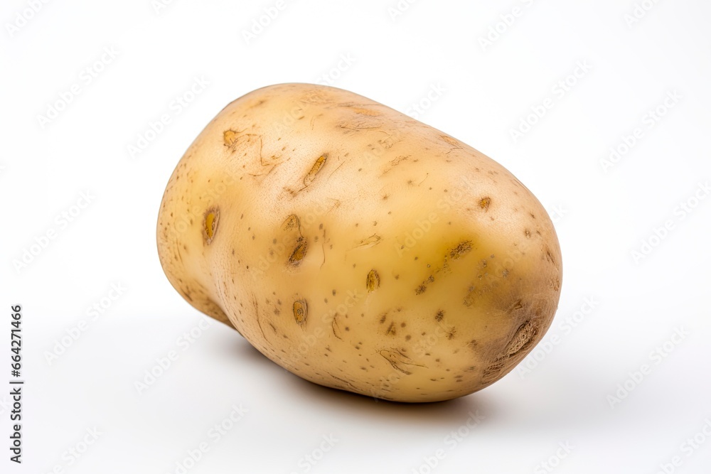Potato isolated on white background. Potato isolated on white background.
