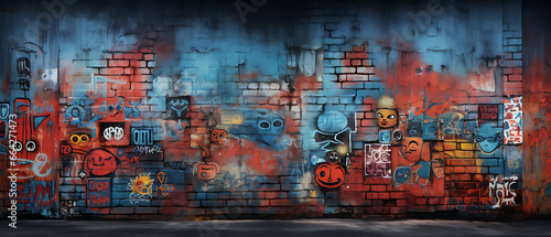 Graffiti Alley Wall Texture