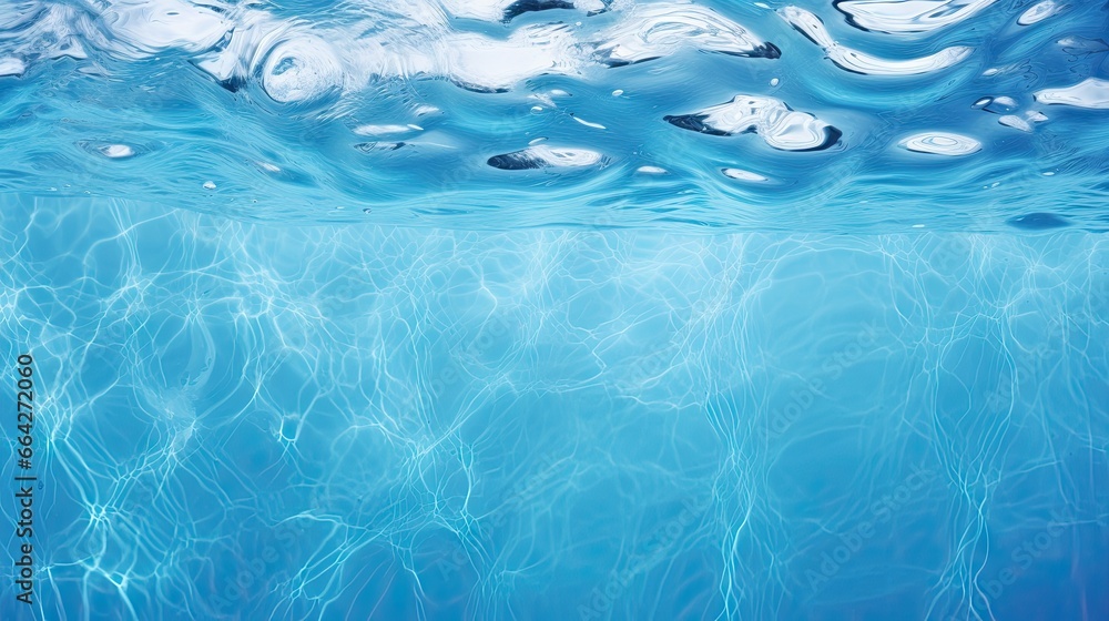 Blue texture of pool water Blue texture of pool water