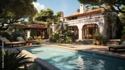 Charming villa with a pool ...