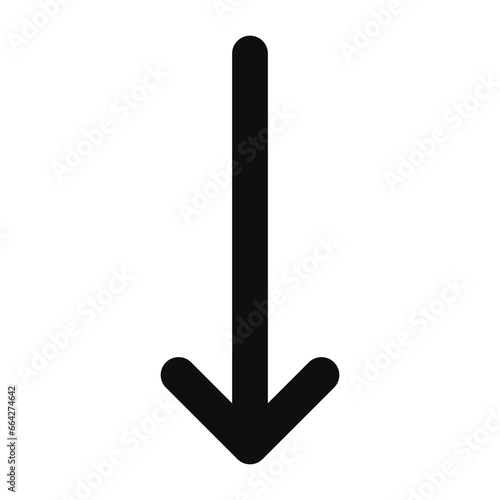 down arrow