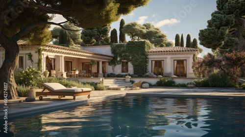 Charming villa with a pool ...