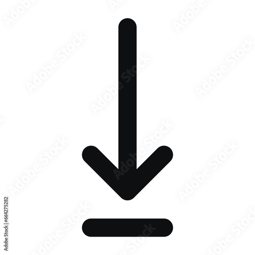down arrow