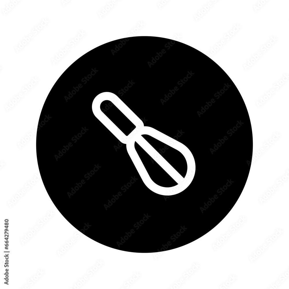 mixingbowl circular line icon