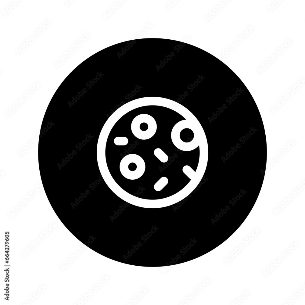 pizza circular line icon pizza circular line icon