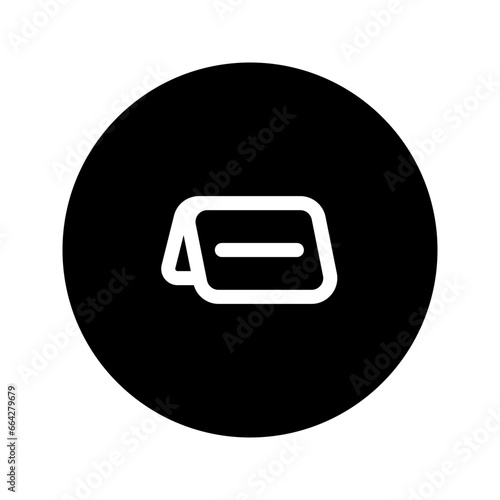 reserved circular line icon