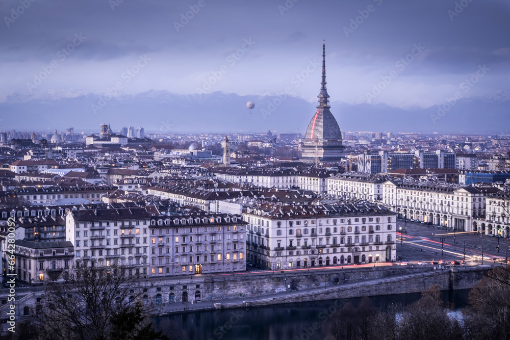 the city of Torino, Italy