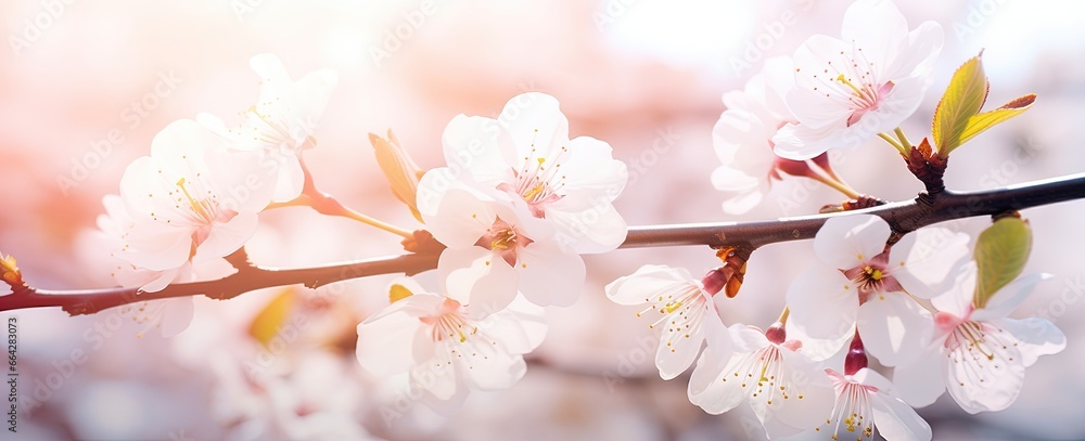 Vibrant Cherry Blossoms in Early Spring Vibrant Cherry Blossoms in Early Spring