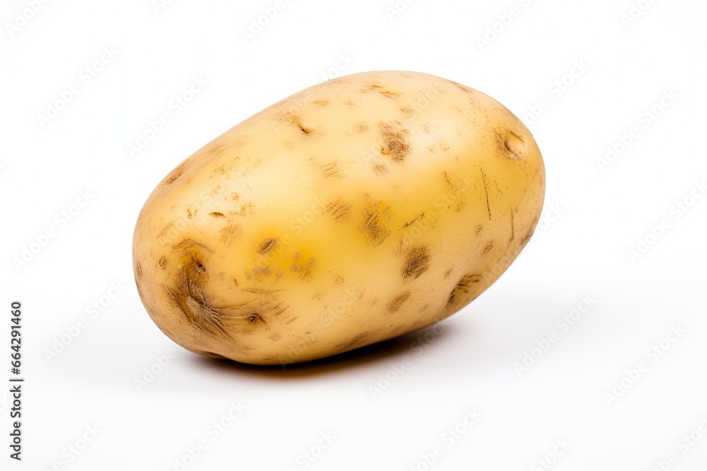 Potato isolated on white background. Potato isolated on white background.