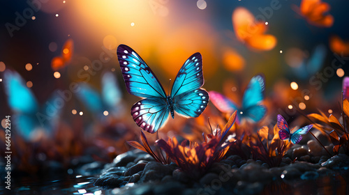 colorful butterfly © Thipphawan