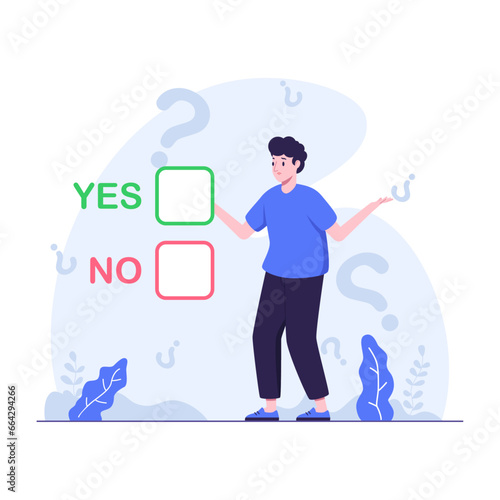 Man confused about making decisions