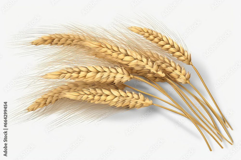 Wheat Ears Are Displayed On Transparent Background Wheat Ears Are Displayed On Transparent Background