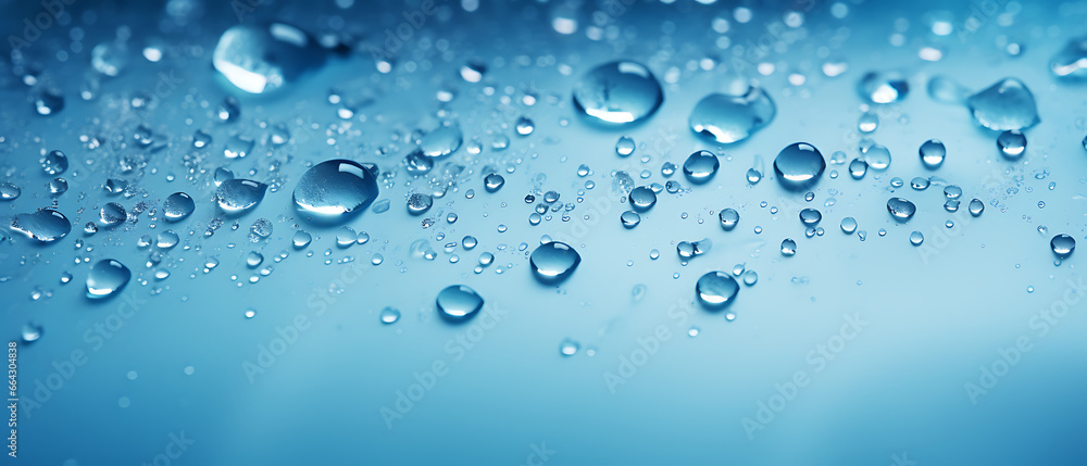 Frosted Glass with Water Droplets Texture Background