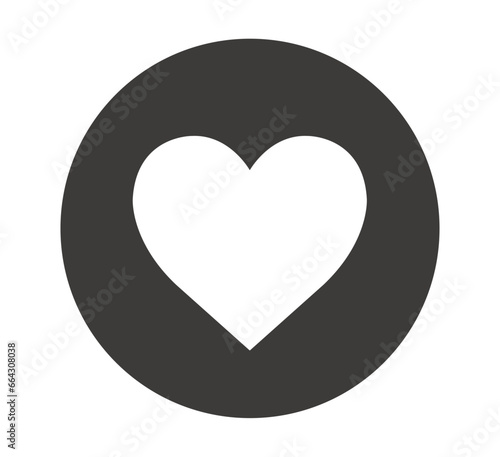Herz Symbol Icon - Vector