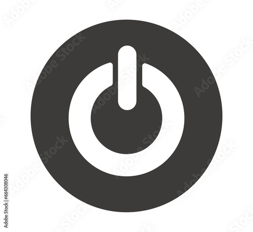 Obraz na płótnie on/off Symbol icon 