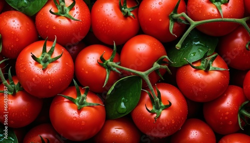 Fresh red tomato © CHAYAPORN