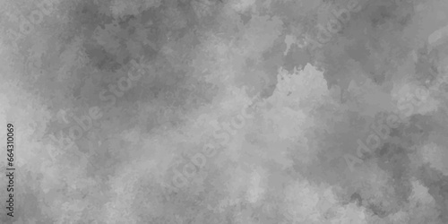 Monochrome gray aquarelle painted paper textured canvas for design, vintage card, retro template..beautiful grunge wall texture background used for wallpaper, banner, painting, decoration and design. 