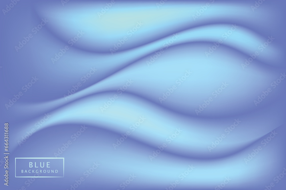 Obraz premium abstract blue wave background
