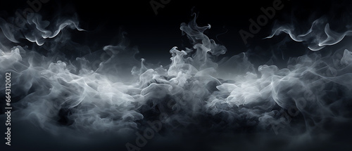 High Tech Kaleidoscopic Smoke Panoramic Background