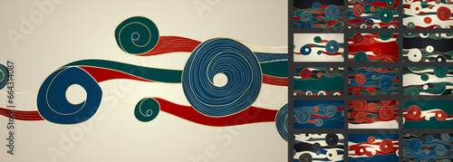 Gold abstract background pattern. Luxurious golden linear ornament. Premium design for wallpapers, silk textiles and jewelry. Vector illustration.