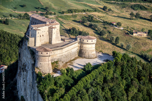 Castello Rocca di San Leo, Emilia Romagna, Italia photo