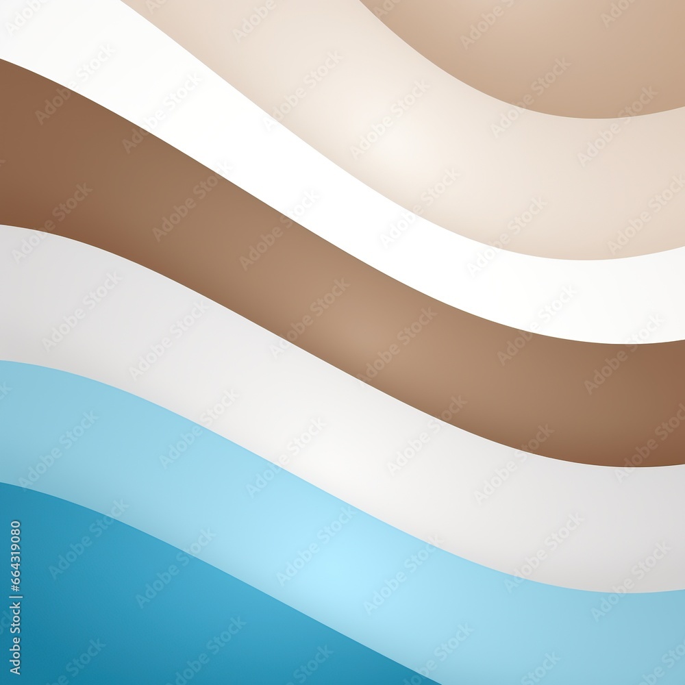 Simple abstract background brown white blue colors. Space for text, surface for design - obrazy, fototapety, plakaty 