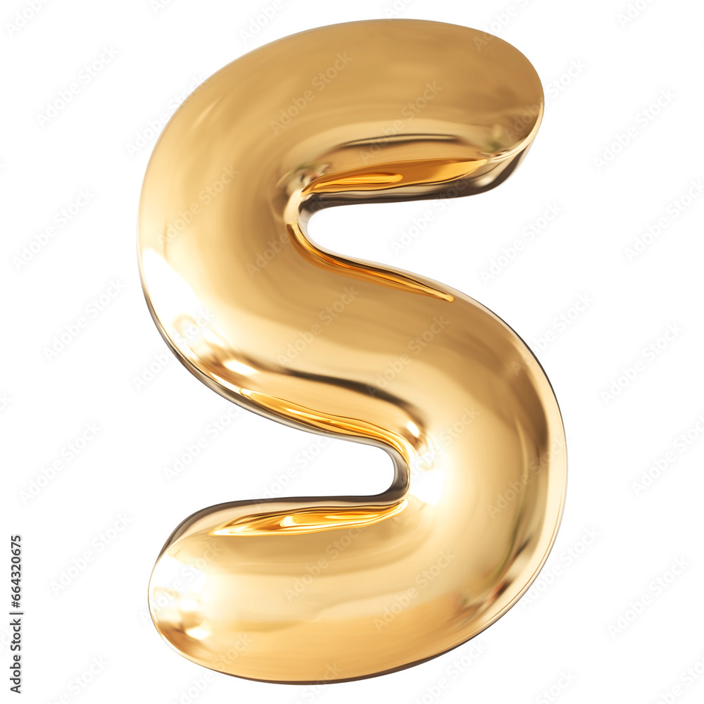 Gold Letter S Font Bubble Gold Letter S Font Bubble
