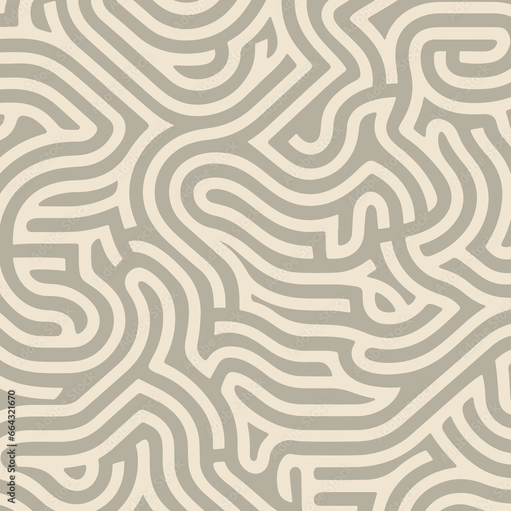Fototapeta premium Abstract background with a maze style pattern