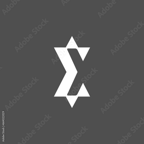 The monogram is the letter Crown and Sigma. Elegant and editable. Free Download The monogram is the letter Crown and Sigma. Elegant and editable. - GFXLoad