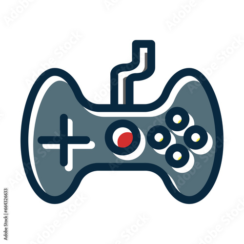 Gaming Vector color Icon
