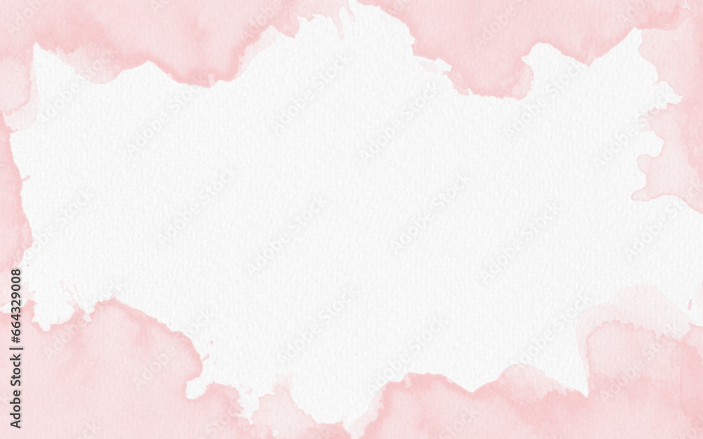 Abstract pink watercolor on paper background Abstract pink watercolor on paper background