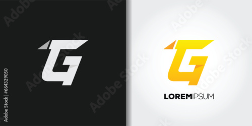 yellow letter g logo