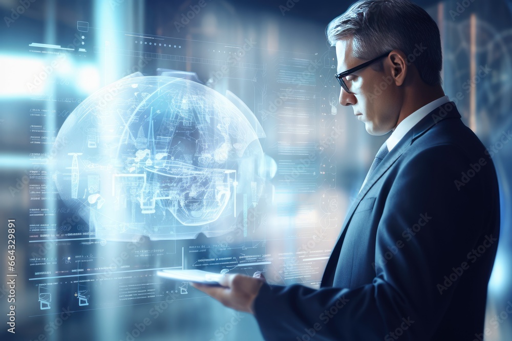 The concept of artificial intelligence in the modern digital world The concept of artificial intelligence in the modern digital world