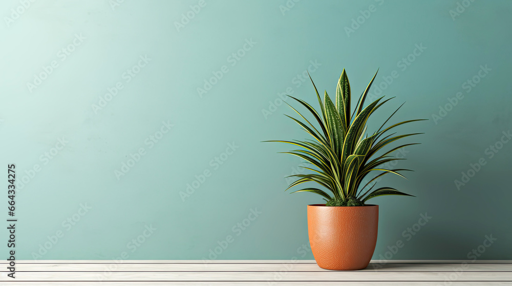 potted houseplant on a gray background. potted houseplant on a gray background.